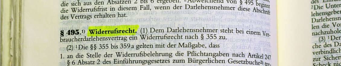 Bild Paragraph 495 Widerrufsrecht