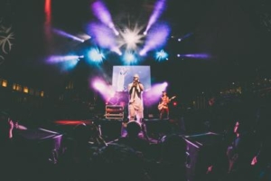 Bild von Konzert eines Rappers