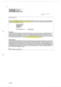 Fehlerhafte Wiederrufsbelehrung der DKB Juni 2007