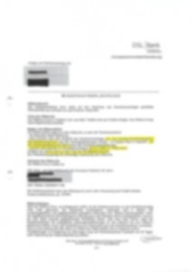 Fehlerhafte Wiederrufsbelehrung der DSL Bank September 2007