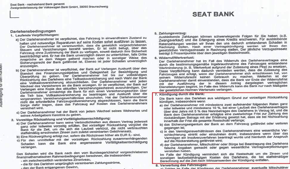 einzuhaltendes verfahren bei kündigung 5 einzuhaltendes Verfahren durch Kündigung bei der Bank