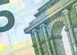 Bild von einem Ausschnitt eines Fünfeuroscheins