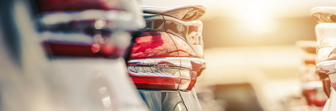 Bild von den Lichtern eines Autos