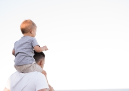 Bild von Vater und Sohn