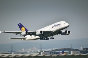Bild von einem Lufthansa Flugzeug