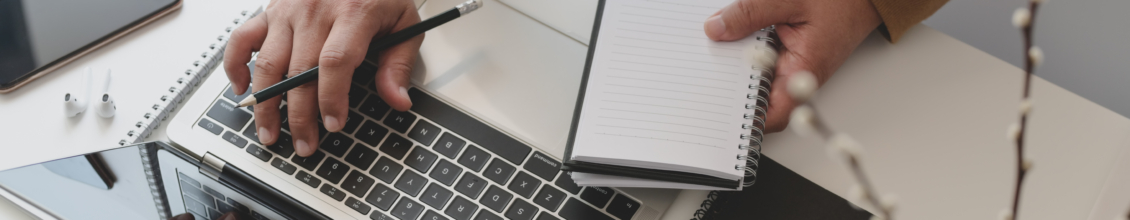 Yellow and Orange Rectangles Modern Swiss Business Retractable Exhibition Banner